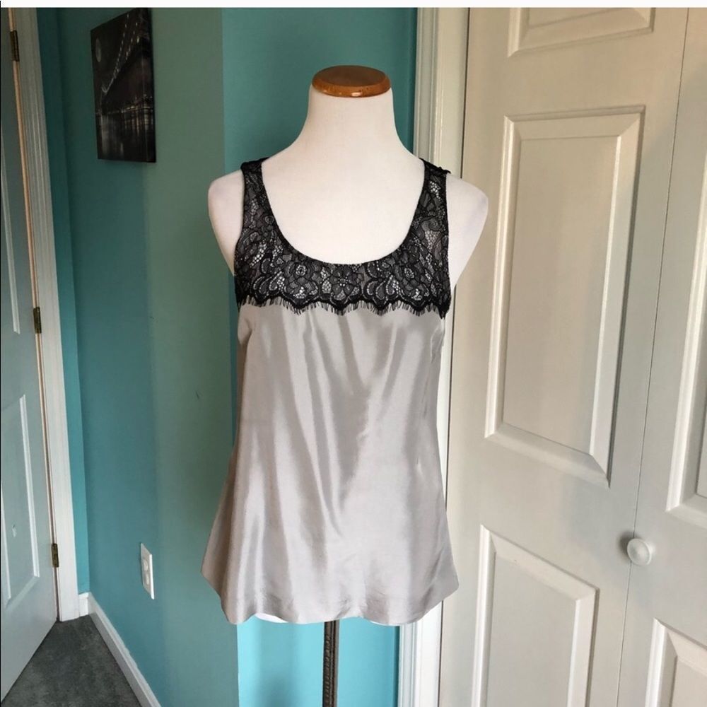 J.Crew Silky Lace Shell Tank - Picture 4 of 6